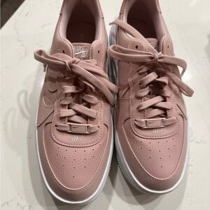 Nike Women's Pink Air Force Sneakers